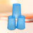 Reusable Plastic Drinking Tumblers - 4-Piece Transparent Water Cup Set for Kitchen & Dining