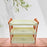 Multipurpose plastic organizer rack, 3-in-1 design, suitable for kitchen, bathroom, or room.