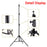 Metal display easel, easy to carry and set up for artists