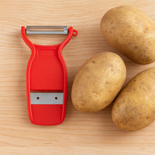 Supermom Swiss 2-in-1 Slicer & Peeler with Ultra Sharp Stainless Steel Blades