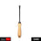 Straight hand weeder tool for garden