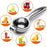Premium Lemon Squeezer, Large Heavy Duty Handheld Juicer for Lemon, Stainless Steel Hand Press Citrus Juicer (1 Pc)