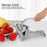 Heavy-duty fruit press juicer for kitchens.