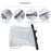 Reusable Silicone Food Storage Bag Set Leakproof Lock Reusable Flat Bottom Freezer Bags, Sandwich Bags, Silicone Food Grade Kids Snack Bags, BPA Free Microwave Safe (1 Pc)
