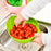 Thick drain basket rice bowl with handle, kitchen essential.
