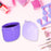 Beauty Ice Roller for Face & Eye Massage (Reusable, Purple)