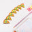 3D Pizza Slices Eraser Set – Fancy & Colorful Stationery for Kids & Gifts (7 slice)
