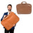 Multipurpose Bag, Shoulder Side Bag Office Laptop Faux Leather Executive Formal Laptop & MacBook Messenger / Office / Travel / Business / Shoulder / Hand / Sling Bag for Men Women with Multiple compartments