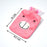Pink Hot Water Bag with Cover – Relief for Neck, Shoulders & Cramps