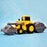 Construction toy set with additional pieces.