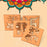 Wooden Decorative Cutouts (Mix Design / 4 Pc)