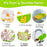 Silicone Ice Cube Trays 32 Cavity Per Ice Tray [Multi color]