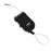 Multifunctional cable lock with number code for travel, sports Etc. Retractable Wire Lock,Wire Black Shell Combination Password.