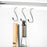 Set of S hooks for practical hanging solutions.
