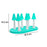 Glass stand for kitchen table
