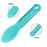 Textured foot scrubber for smooth feet.