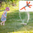 Garden Sprinkler 360° Rotating Adjustable Round 5 Arm Lawn Water Sprinkler for Watering Garden Plants / Pipe Hose Irrigation Yard Water Sprayer