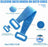 Back scrubber with silicone material