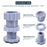Washing machine support, anti vibration washing machine support adjustable washer anti vibrasion pads, washer & dryer pedestals, Washing Machine Accessory Anti- Skid Pad PVC Lifting Pad Non-Slip ( 1 Pc )