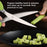 Vegetable scissor with three stainless steel blades for quick chopping