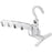 5-Hole Foldable Clothes Hanger – Robust, Space-Saving Travel Rack