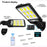 High-Power Solar LED Street Light with Motion Detection & Remote