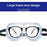 Safety goggles for dust and gas protection