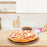 Stainless steel cutter for pizzas and sandwiches.