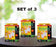 Kinoki Cleansing Detox Foot Pads, Ginger & salt Foot Patch - 30pcs (Set of 3)