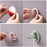 Sticky hook with 180° foldable design for kitchen and bathroom