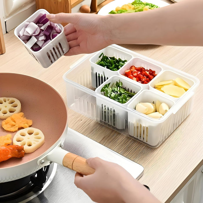 Fridge Storage Box  (Set of 6)