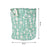 Laundry bag with handles and collapsible feature