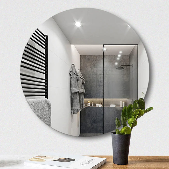 Plastic Square 3D Mirror Wall Stickers (1 Pc)