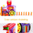 Transparent Funny Train Engine Block Set – 60-Piece Music & Lights (Batteries Not Included)