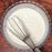 Stainless steel whisk with a comfortable handle