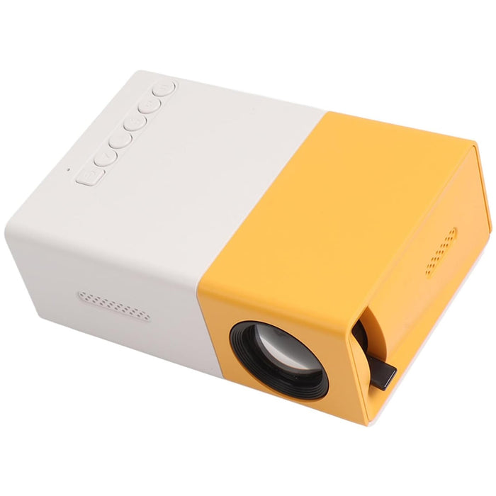Mini Portable Movie Projector, LCD Screen with 24-60 in Display, Super Heat Dissipation