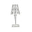 Romantic Crystal Table Lamp, Diamond Lamp, 16 Colors, 6 Brightness Level, Touch / Remote Control Switch, SUB Charging, Lampshade Night Light, Bedroom Bedside, Living Room Decoration