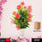 Wild Artificial Flower Plant for Home & Office Decor (1 Pc, Cute Pot)