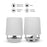 Multifunctional 4-Compartment Pen Holder with 5W Bluetooth Speaker & Smart Color-Changing Desk Lamp