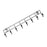 Stainless steel strip with multiple hooks for versatile use