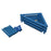 Plastic rack with triangular design