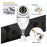 V380 Pro Fisheye 360 Degree Panoramic Wireless WiFi IP CCTV Security Camera (Pack of 1)