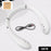 Portable USB Rechargeable Neck Fan – Wearable, 3 Speeds, Headphone Design