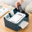 6-Compartment Desk Organizer – Multi-Function Storage for Tissue, Stationery, Remote & Mobile (Home/Office)