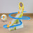 LALA Small Duck Climb Stairs Toy Roller Coaster with Flashing Lights & Music (3 Ducks)