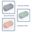 Travel Soap Container, Soap Travel Case with Lid (1 Pc)
