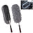 Car Duster, Long Retractable / Soft / Non-Slip / Handle Multipurpose Microfiber Wash Brush Vehicle Interior and Exterior Cleaning Kit with for Car, Boats or Home