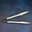 Kitchen tongs with easy grip handles.