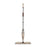 Spray mop with adjustable handle and washable pad