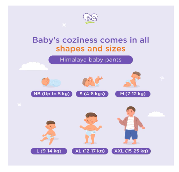 Total Care Baby Pants Diapers, Extra Large